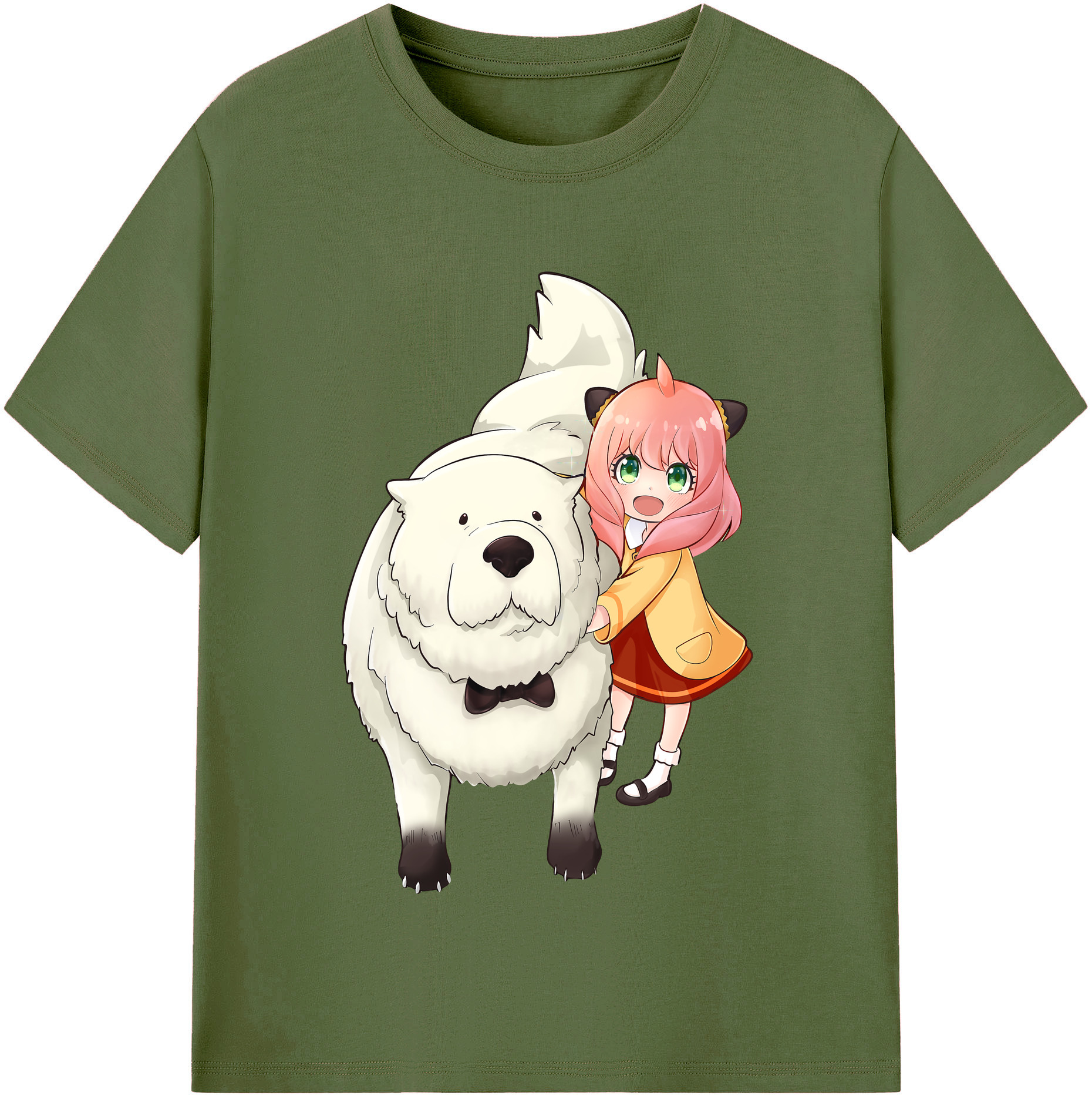 （画像用） SPY×FAMILY间谍家家酒 綿100％半袖Tシャツ（フロントプリント）